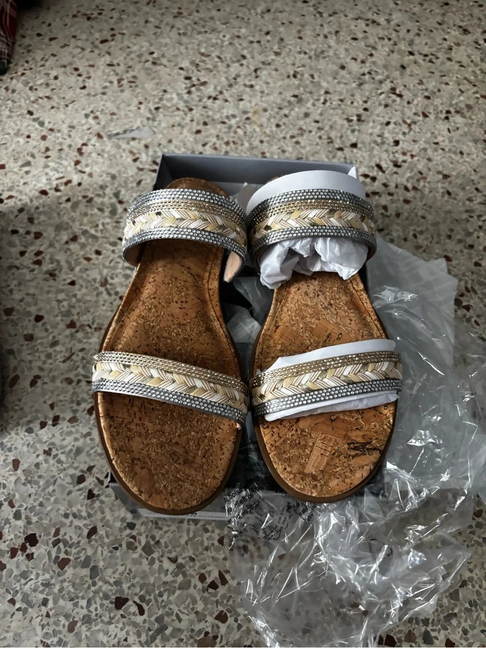 Nib JLO Jennifer Lopez Halil sandals size 10